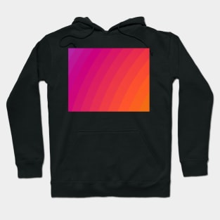 Purple - Hot Pink - Orange Color Gradient Hoodie